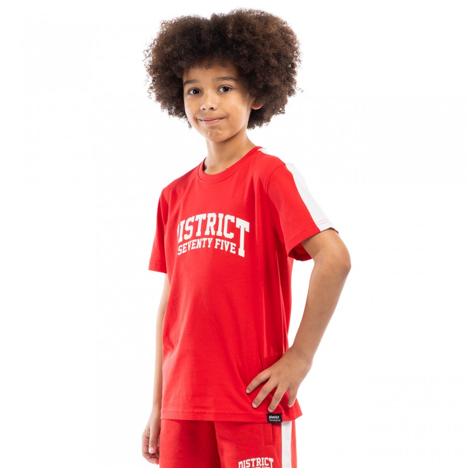 Kids’ T-Shirt District75 Red 