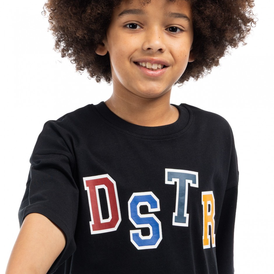 Kids’ T-Shirt District75 Black