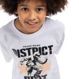 Kids’ T-Shirt District75 White Image 2