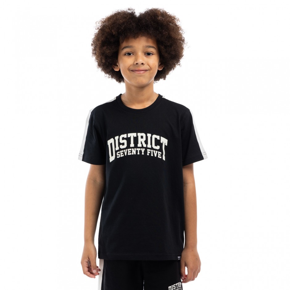 Kids’ T-Shirt District75 Black