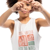 Kids' Tank Top District75 Ecru Image 1