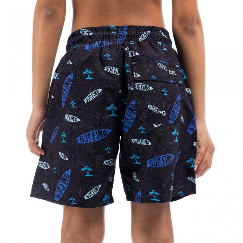Kids' Swim Shorts District75 Black