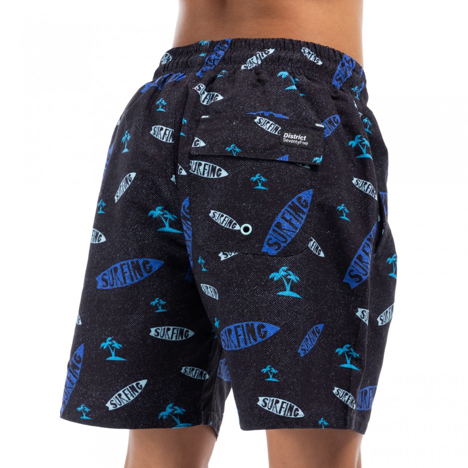 Kids' Swim Shorts District75 Black