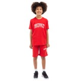 Kids’ Shorts District75 Red  Image 4