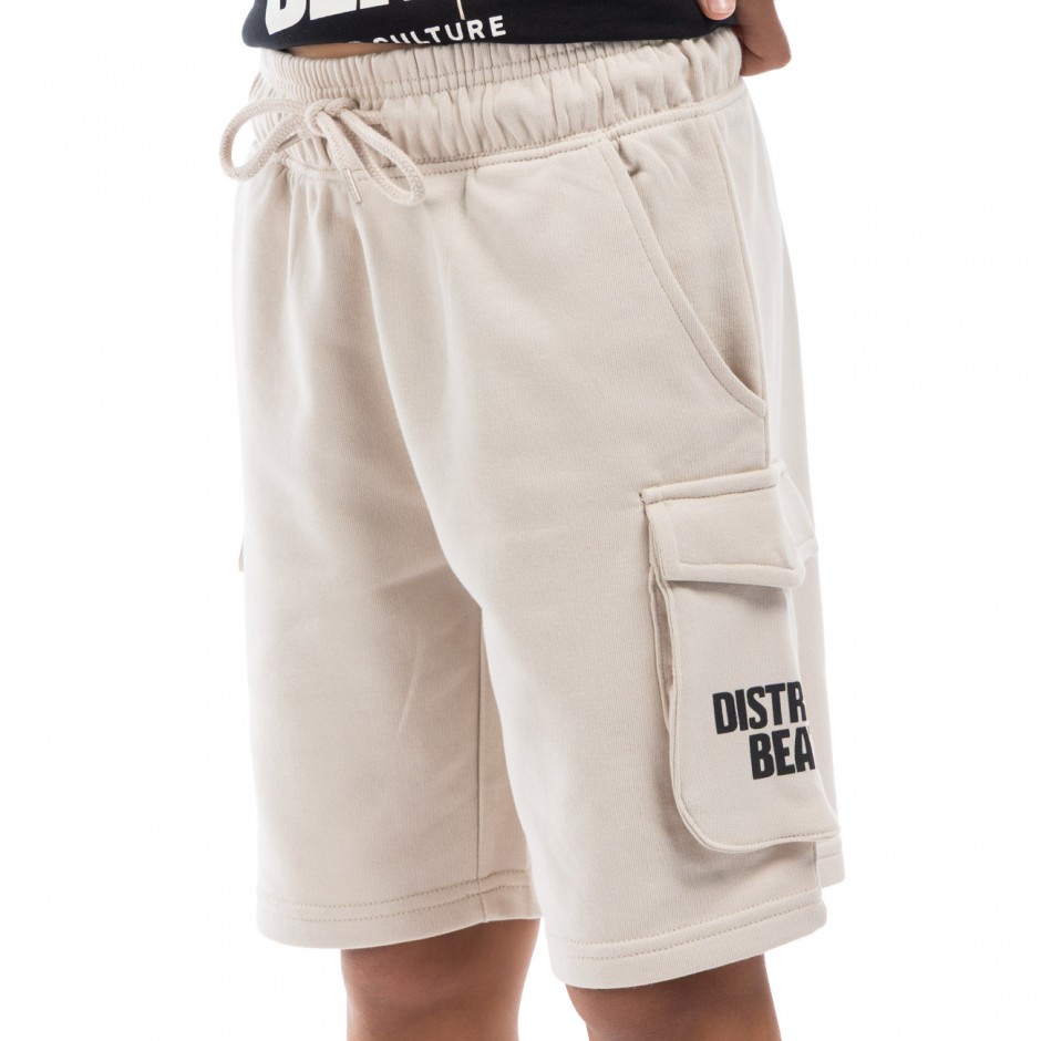 Kids' Shorts District75 Beige
