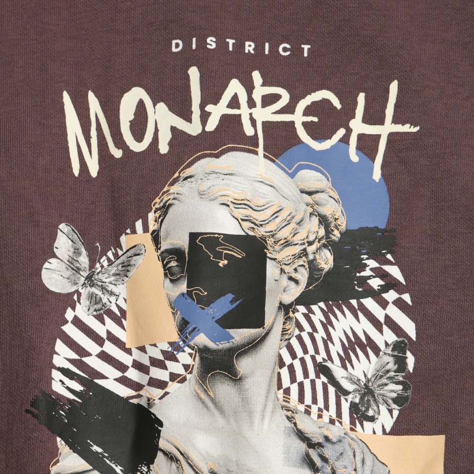 Παιδικό Φούτερ District75 Καφέ 