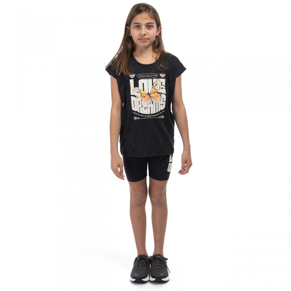 Kids' T-Shirt District75 Black 