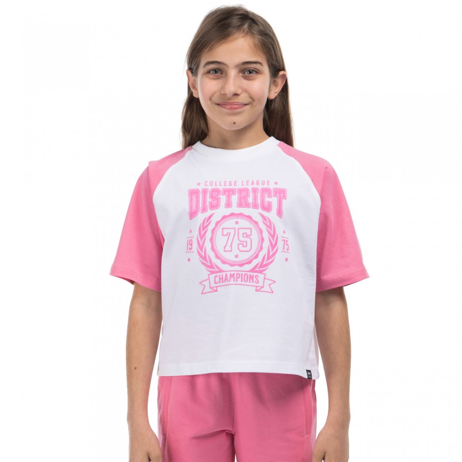 Kids' T-Shirt District75 White