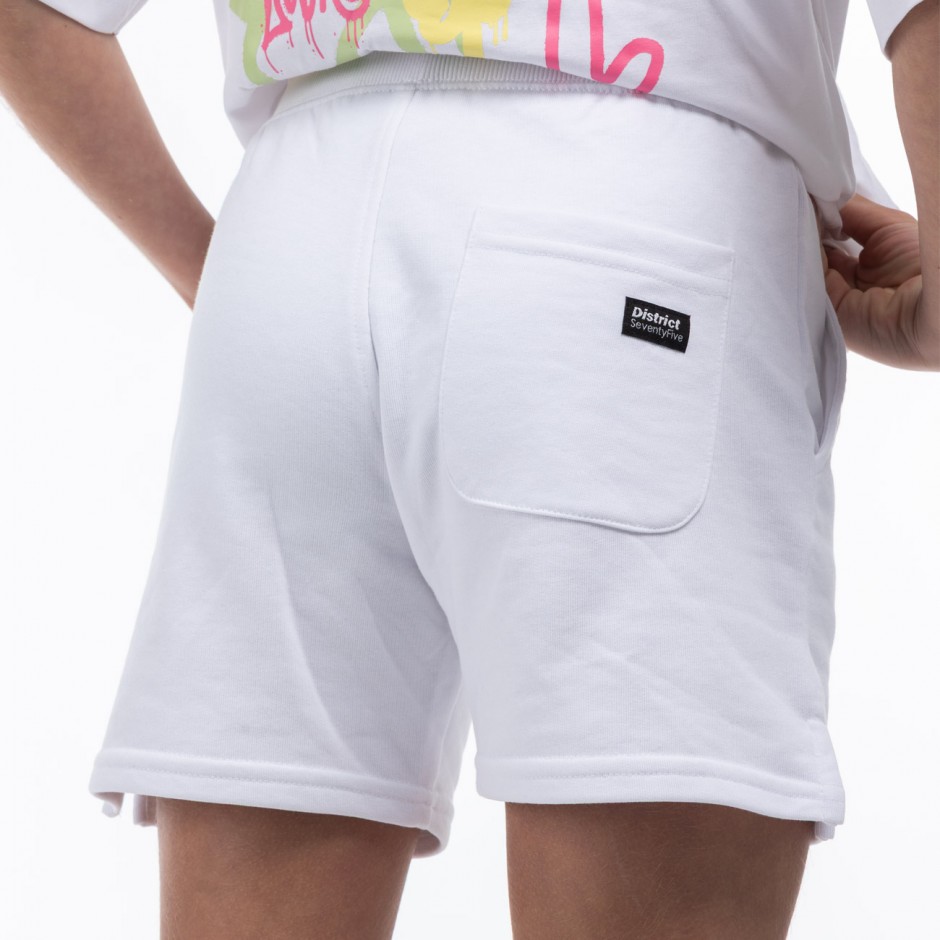 Kids' Shorts District75 White 