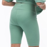 Kids' Biker Shorts District75 Green  Image 2