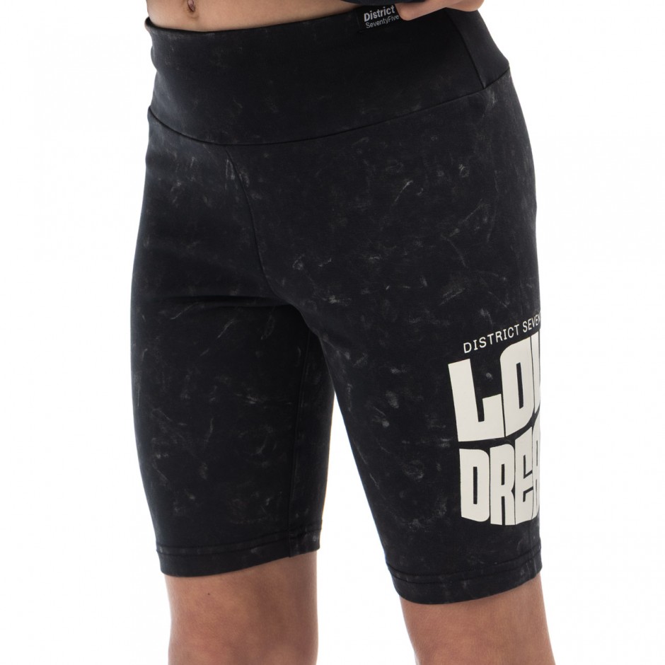 Kids' Biker Leggings District75 Black 